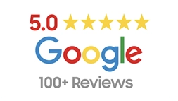 5.0 Google 100+ Reviews